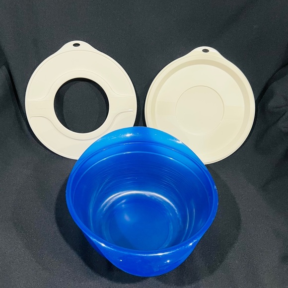 NEW (NIP) Tupperware Prep Essential Large Mixing Bowl w/ Splatter Guard and Seal - Picture 3 of 7
